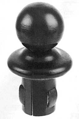 Ball pipe knobs