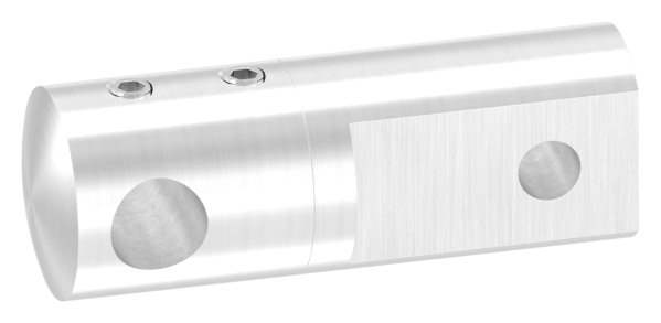 Cross bar holder | Long | with hole 10.2 mm | between 2 flat bars