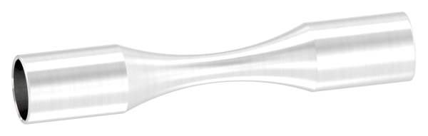 Round bar connector | for bending | for tube-Ø: 12 mm | V2A
