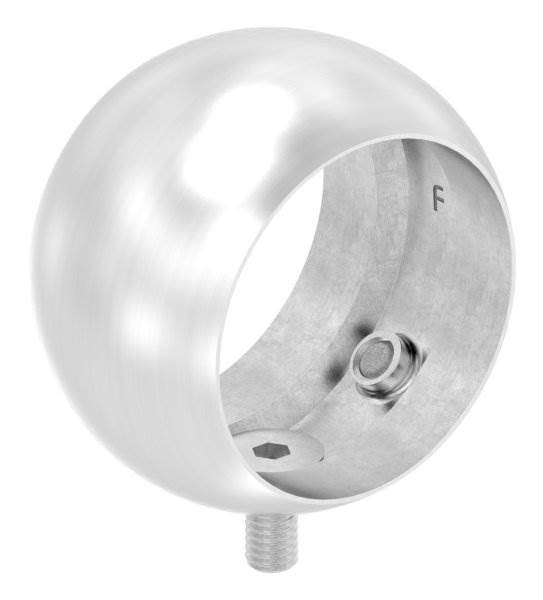 Ball ring for round tube Ø 42.4 mm V2A