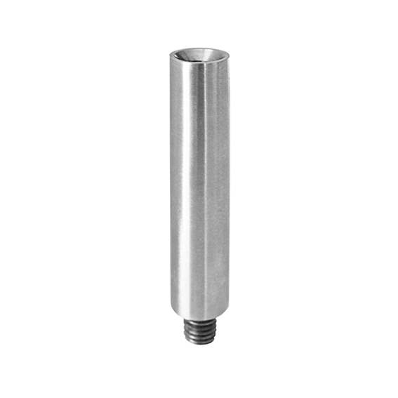 Threaded pin | dimensions: 75x12 mm | with external and internal thread | V2A
