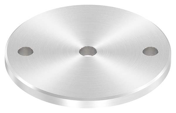 Anchor plate | Ø 120 x 8 mm | with centering hole: Ø 12.5 mm | V2A