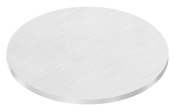 Circular blank | dimensions: Ø 100x4 mm | with longitudinal grinding | V2A