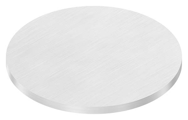 Circular blank | dimensions: Ø 120x6 mm | with longitudinal grinding | V2A