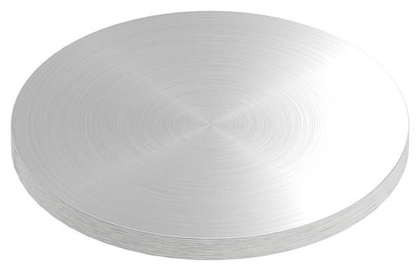 Circular blank | Dimensions: Ø 120x8 mm | with circular grinding | V2A