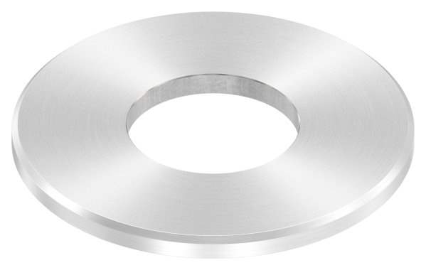 Anchor plate | Dimensions: 100x6 mm | Round bevel and center hole | V2A