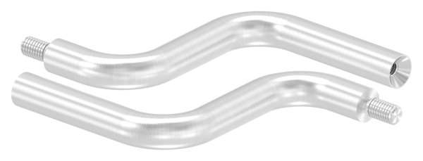 Bracket | Ø 14 mm | bent with internal and external thread | V2A