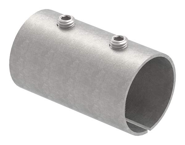 Connecting sleeve for round tube Ø 42.4x2.0 mm V2A