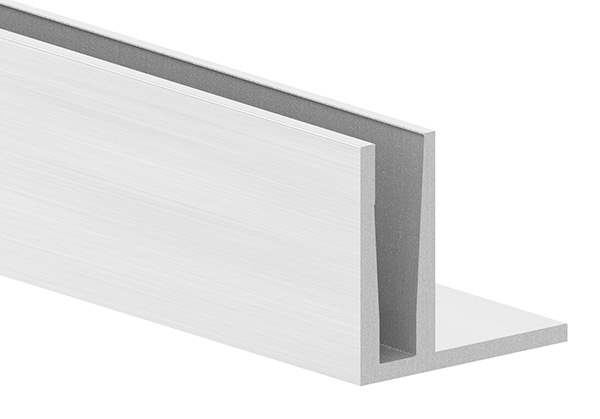 aluminum profile | MASSIVE | length: 6000 mm | surface mounted | aluminum