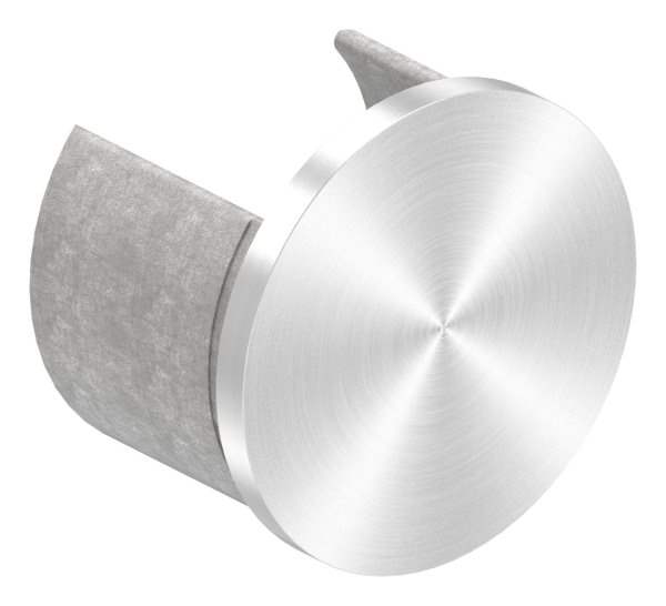 End cap | flat design | for grooved tube Ø 48.3 mm | V4A