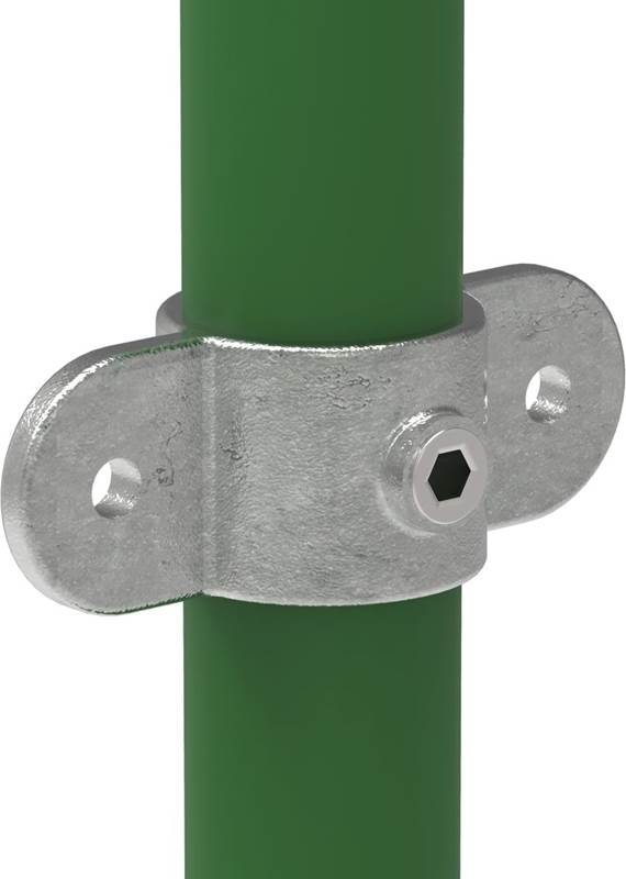 Tube Connector | Double Joint Eye | 167MA27 | 26,9 mm | 3/4 | Malleable Iron and Electro Galvanized