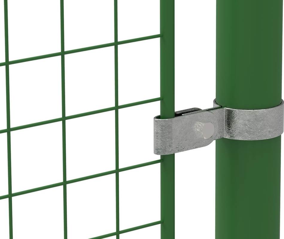 Tube Connector | Grid Holder single | 170D48 | 48,3 mm | 1 1/2 | Malleable iron and electrogalvanized