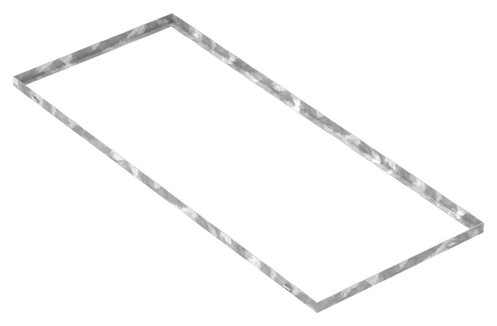 frame | dimensions: 500x1200x28 mm | for grate height 25 mm | made of S235JR (St37-2), strip galvanized