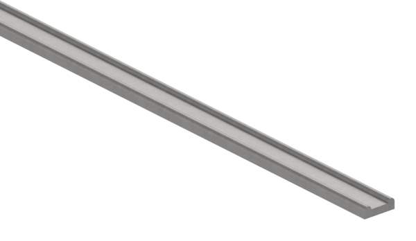 Collar material | Dimensions: 18x6x4 mm | Length: 2000 mm | Steel S235JR, raw