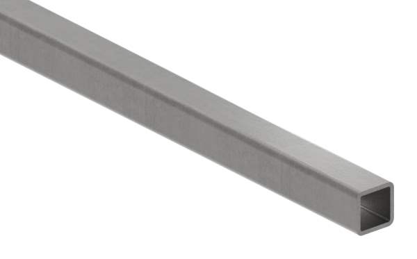 Square tube | Dimensions: 20x20x2 mm | Length: 6000 mm | Steel S235JR, raw