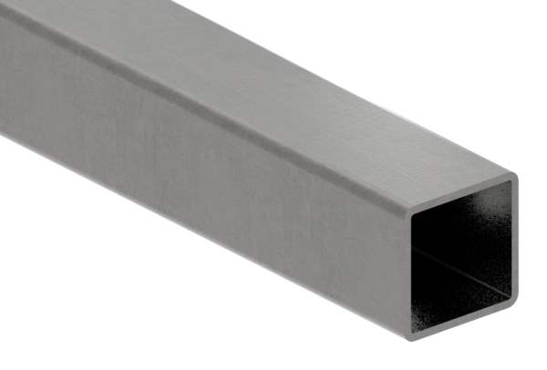 Square tube | Dimensions: 60x60x3 mm | Length: 6000 mm | Steel S235JR, raw
