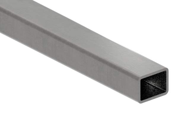 Rectangular tube | Dimensions: 40x30x3 mm | Length: 6000 mm | Steel S235JR, raw