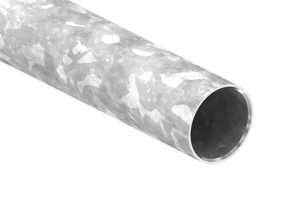 railing tube | Ø 21,3x1,75 mm | length: 6000 mm | steel S235JR, galvanized