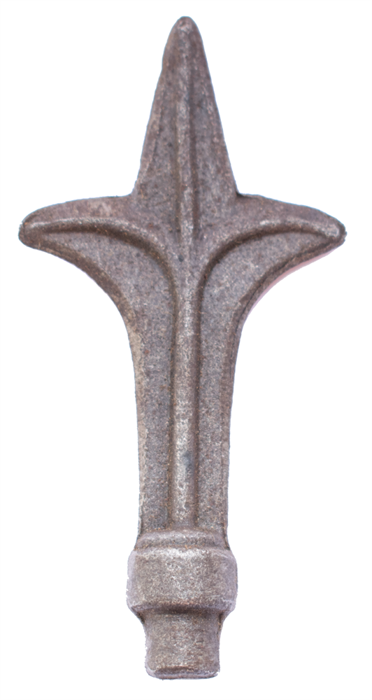 Fence spike | Height: 125 mm | Material: Ø 12 mm | Steel S235JR, raw