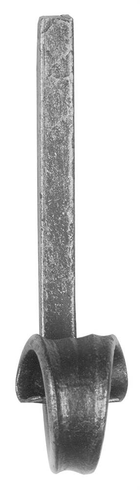 Fence spike | Height: 160 mm | Material: 12x12 mm | Steel S235JR, raw