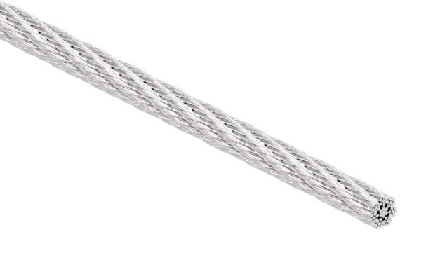Stainless steel cable Ø 3mm, 7x7, length 100m, V4A