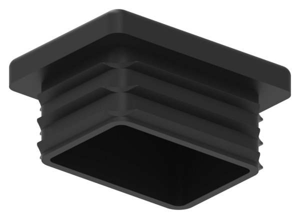 Plastic cap for rectangular tube 40x30mm