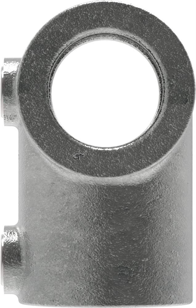 Pipe connector | T-piece short | 101C42/D48 | 42.4 mm; 48.3 mm | 1 1/4; 1 1/2 | Malleable cast iron and electrogalvanized