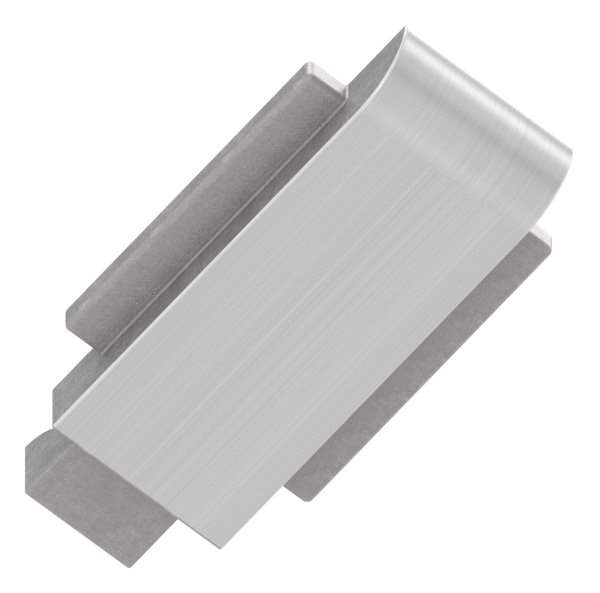 1 safety base to glass clamp 52x52x32.5 mm V2A