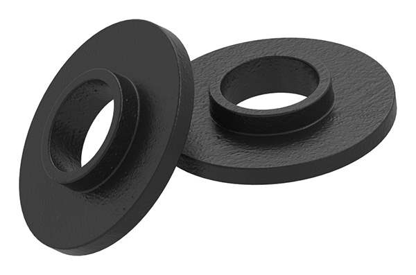 1 pair of rubbers Ø 30 mm for glass point holder 30 mm
