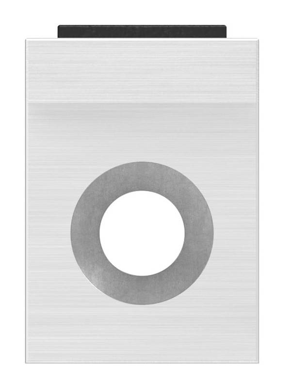 Panel holder | Retaining plate | Pane retainer for glass