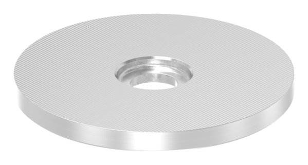 Glass point holder Ø 62 mm bottom part | height 5 mm | V2A