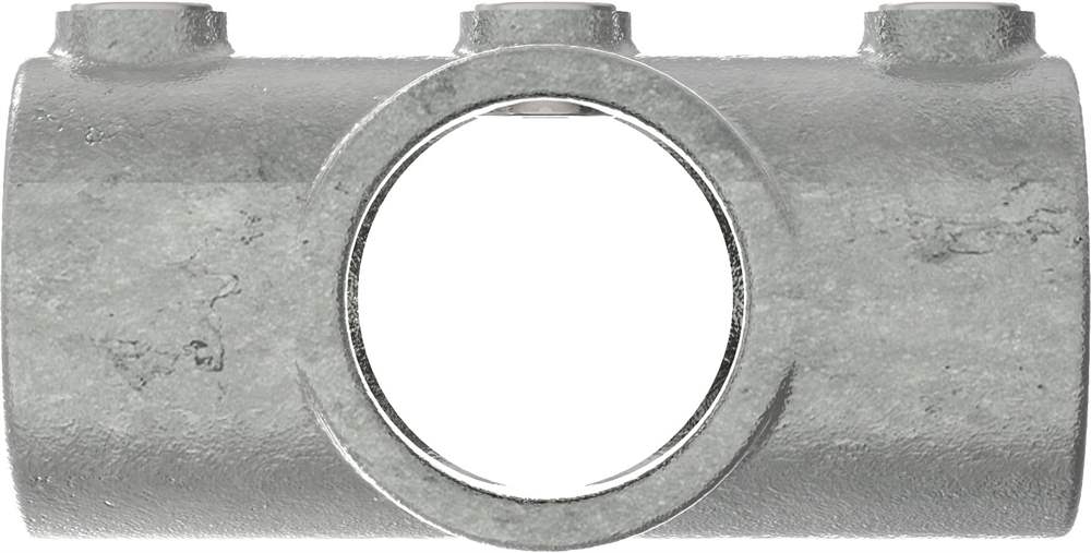 Pipe connector | Cross piece continuous | 119 | 26.9 mm - 60.3 mm | 3/4 - 2 | Malleable cast iron and electrogalvanized