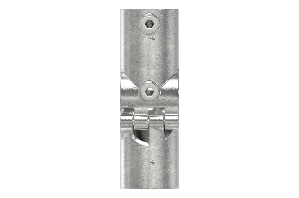 Pipe connector | Hinged cross piece | 119D48-V | 48.3 mm | 1 1/2 | Malleable cast iron and electrogalvanized