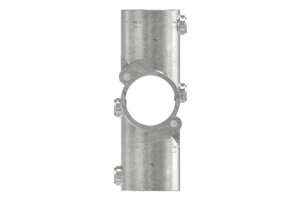 Pipe connector | Hinged cross piece | 119D48-V | 48.3 mm | 1 1/2 | Malleable cast iron and electrogalvanized