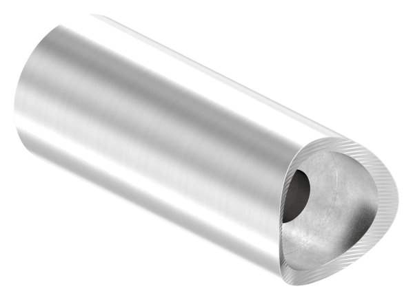 V2A tube spacer for push handles for Ø 33.7 mm