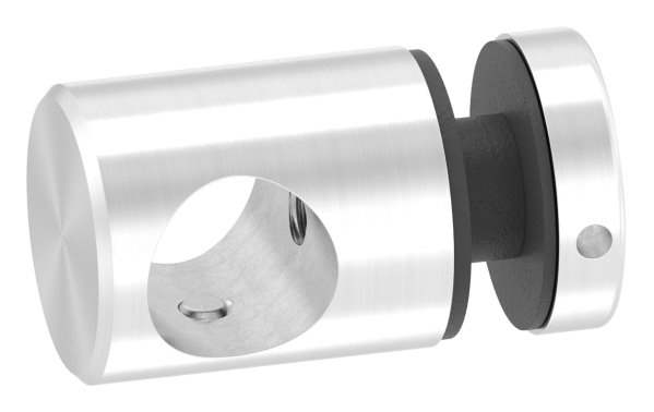 Cross bar glass point holder Ø 25 for round bars Ø 16 mm V2A