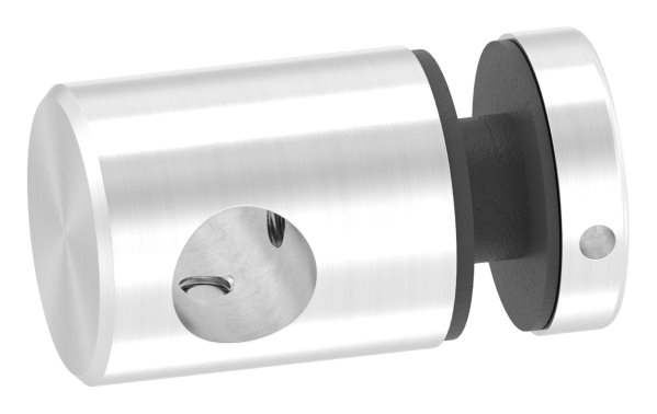 Cross bar glass point holder Ø 25 for round bars Ø 12 mm V2A