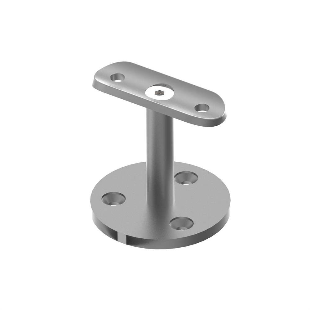 Handrail support straight | for handrail: Ø 42.4 mm | V2A