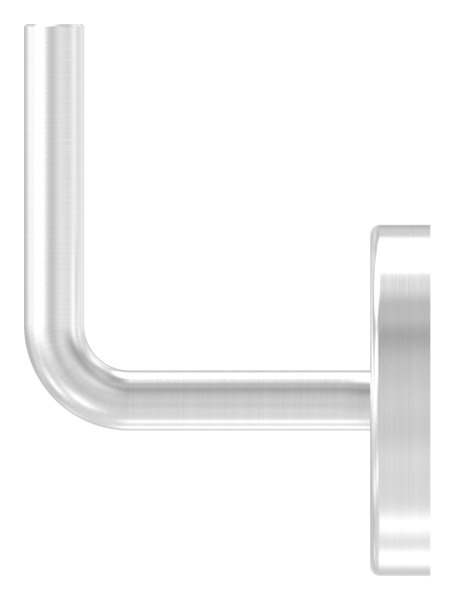 Handrail bracket with round 70x4 mm for welding V4A