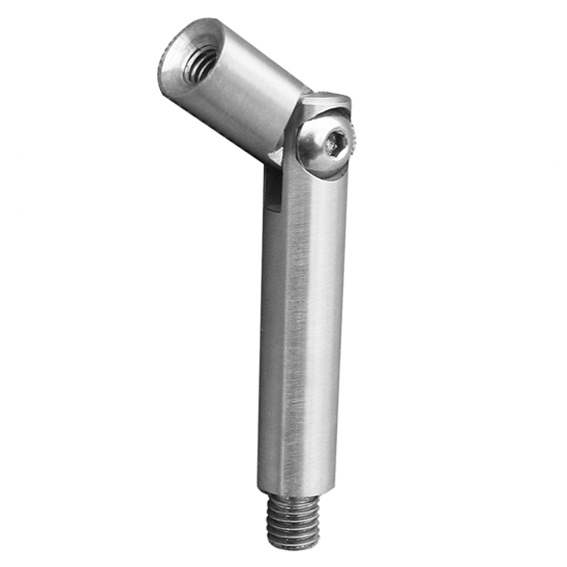 Threaded pin | dimensions: 75x12 mm | with joint external - and internal thread | V2A