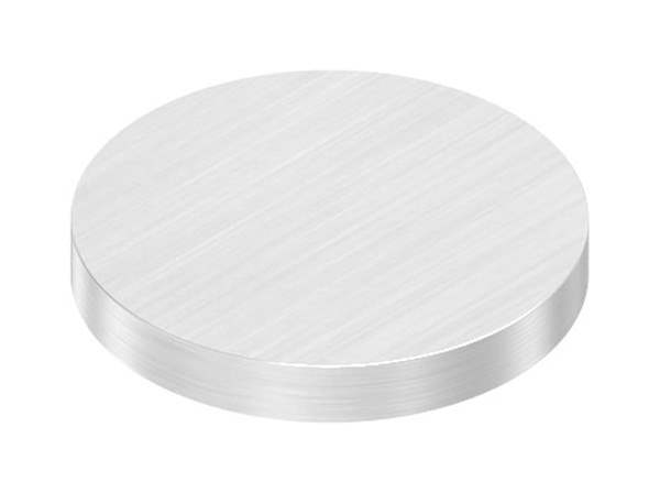 Circular blank | dimensions: Ø 30x4 mm | with longitudinal grinding | V2A