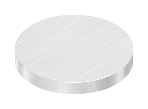 Circular blank | dimensions: Ø 33x4 mm | with longitudinal grinding | V4A