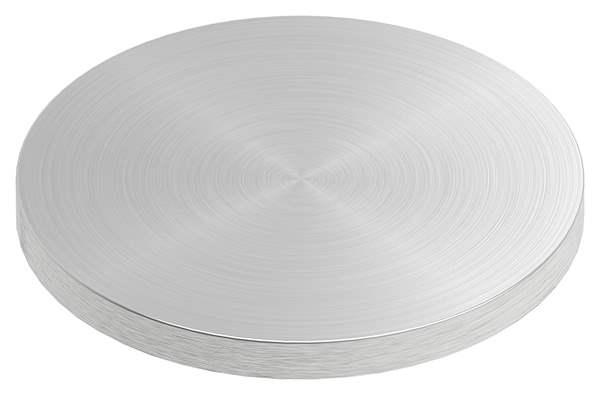 Circular blank | Dimensions: Ø 50x4 mm | V2A with circular grinding