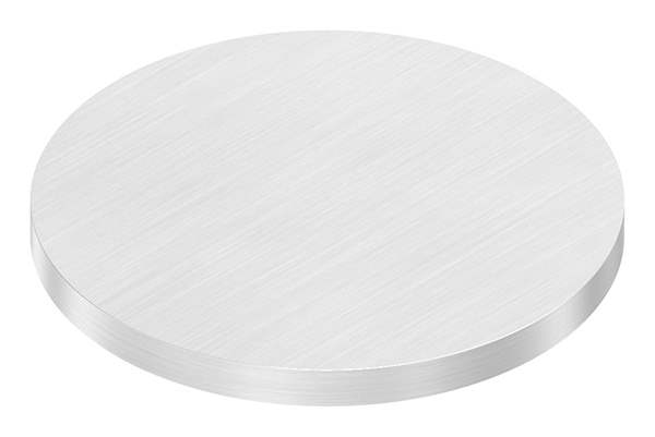 Circular blank | dimensions: Ø 80x6 mm | with longitudinal grinding | V2A