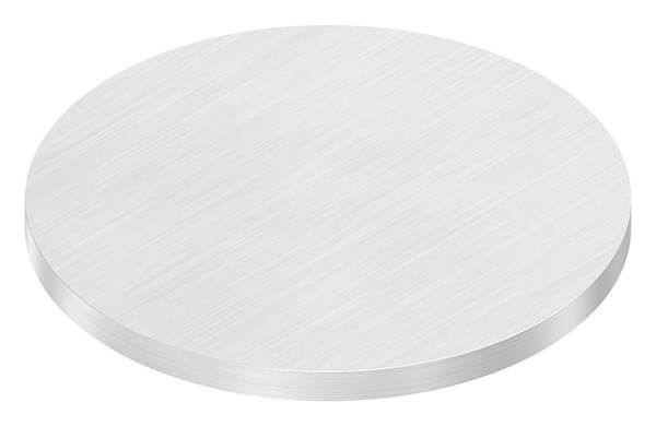 Circular blank | dimensions: Ø 100x6 mm | with longitudinal grinding | V4A
