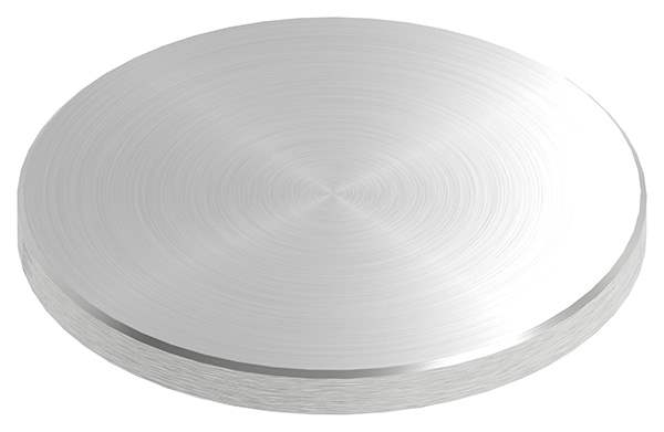 Circular blank | Dimensions: Ø 100x8 mm | with circular grinding and chamfer | V2A