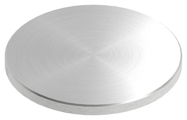 Circular blank | Dimensions: Ø 120x8 mm | with chamfer without hole | V2A