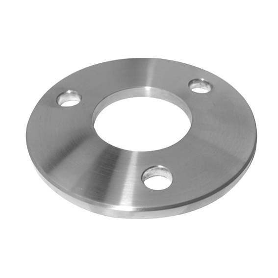 Anchor plate | Ø 100 x 6 mm | with centering hole: Ø 42.6 mm | V2A