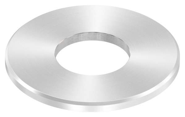 Anchor plate | Dimensions: 100x6 mm | Round bevel and center hole | V2A