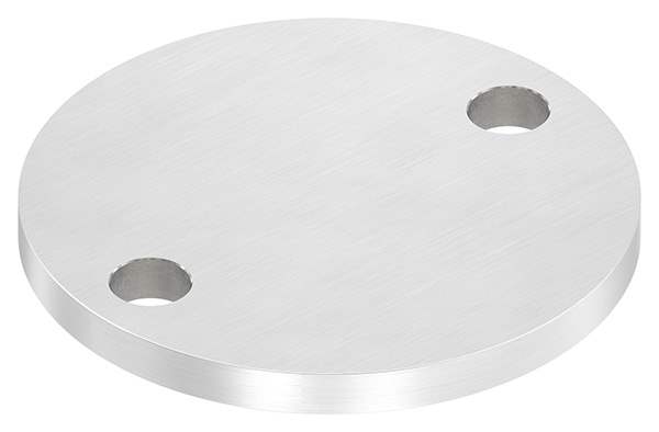 Anchor plate | dimensions: 100x8 mm | longitudinal grinding | V2A